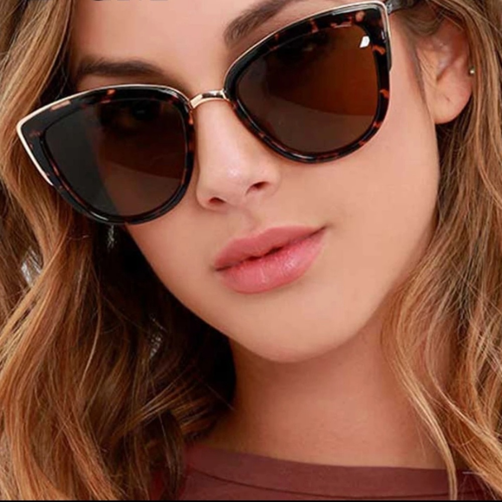 CAT EYE RETRO SUNGLASSES - Picture 2 of 7